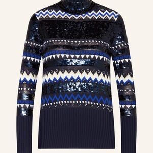 Ted Baker Limara Sequin Fair Isle Sweater
